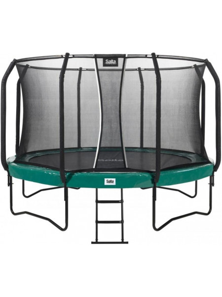 Батут із сіткою Salta First Class Зелений 427 см